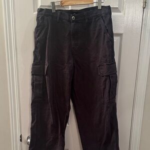 H&M Dark Gray Cargo Pants for Men